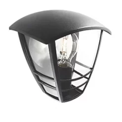 Philips Creek Outdoor Wall Light Black