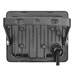 Luceco Eco Slimline Outdoor LED Floodlight Black 20W 1600lm -Outdoor Lighting Sales 839KJ A3