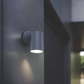 LAP Outdoor LED Wall Light Down Projection Charcoal Grey 4.3W 380lm 3 LAP Outdoor LED Wall Light Down Projection Charcoal Grey 4.3W 380lm - Image 3