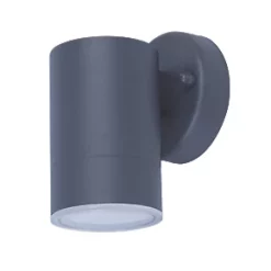LAP Outdoor LED Wall Light Down Projection Charcoal Grey 4.3W 380lm