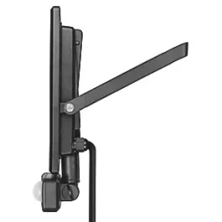 Luceco ECO Slimline Outdoor LED Floodlight With PIR Sensor Black 50W 4000lm -Outdoor Lighting Sales 887KJ A2
