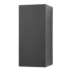 LAP Outdoor LED Adjustable Up & Down Wall Light Matt Black 12.5W 610lm