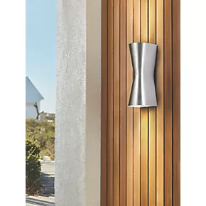 Coast Skye Outdoor Wall Light Brushed Aluminum 4 Coast Skye Outdoor Wall Light Brushed Aluminum - Image 4