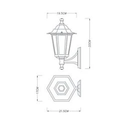 Coach Outdoor Lantern Wall Light Black 5 Coach Outdoor Lantern Wall Light Black -Outdoor Lighting Sales 94303 A2