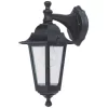 Coach Outdoor Hanging Lantern Wall Light Black