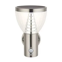 LAP Galaxy Outdoor LED Solar-Powered Wall Light With PIR & Photocell Sensor Brushed Stainless Steel 400lm 9 LAP Galaxy Outdoor LED Solar-Powered Wall Light With PIR & Photocell Sensor Brushed Stainless Steel 400lm -Outdoor Lighting Sales 950PG A3